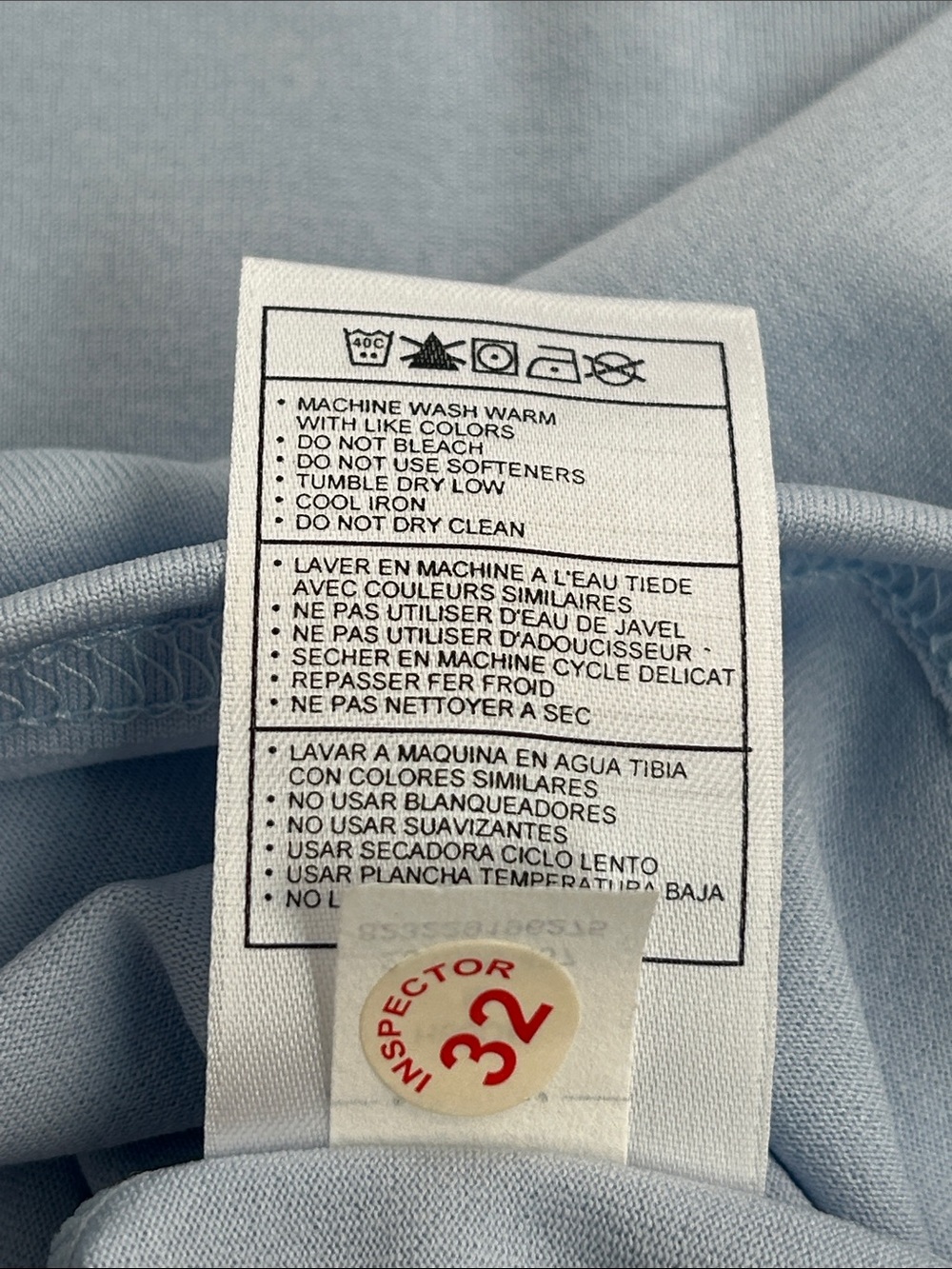 Vintage Nike DRI-FIT Women’s Crew Neck Short Sleeve Tee | Heather Blue | Size M - Picture 6 of 15